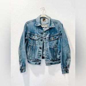 LEE RIDERS denim jacket. Size S/M.